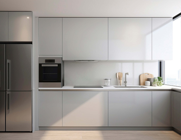 ЛДСП Супер белый 1605 16 мм 2750*1830 РЕ